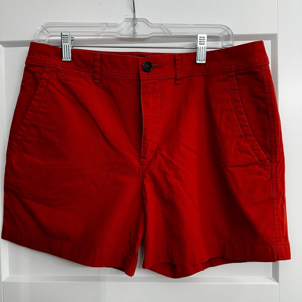 Banana Republic Vibrant Red Men's Shorts
